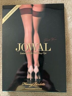 Honey Birdette JOWAL Luxury Thigh Highs in Port Wine